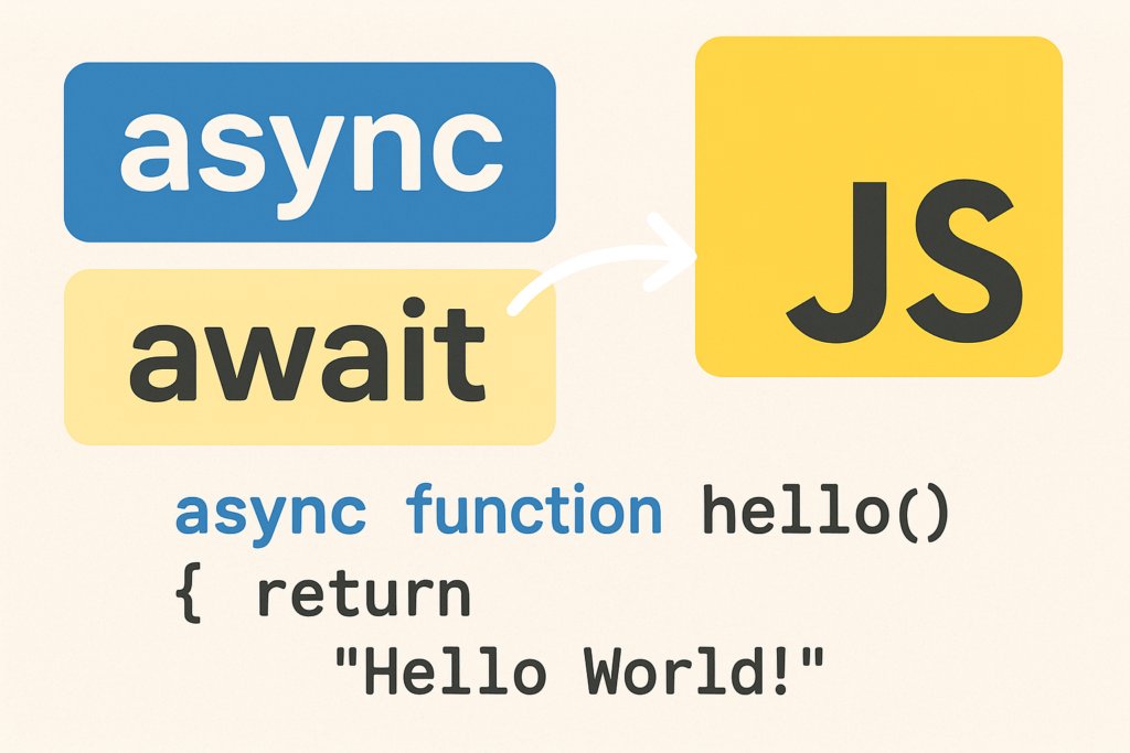 async await in js