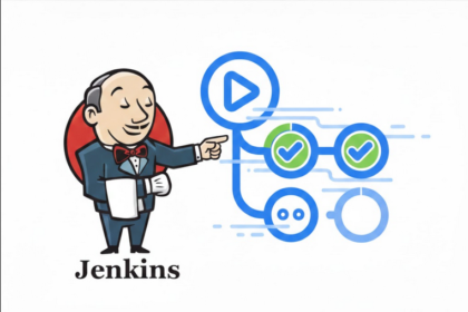 Jenkins Pointing at GitHub Action icon
