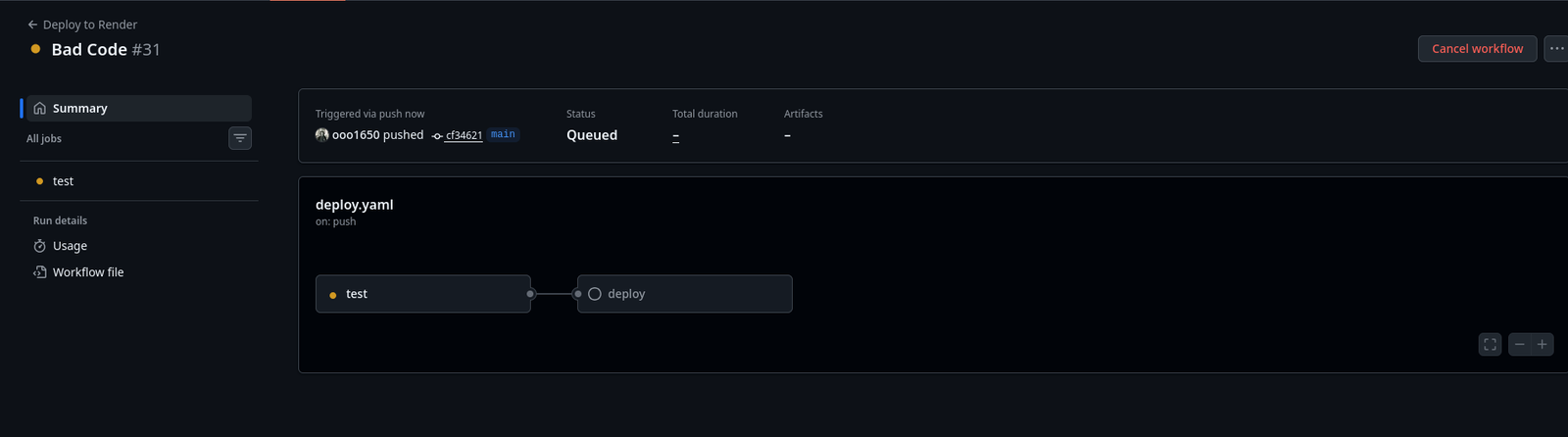 Testing before deploying